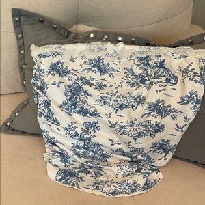 SHEIN Blue and White camisole top